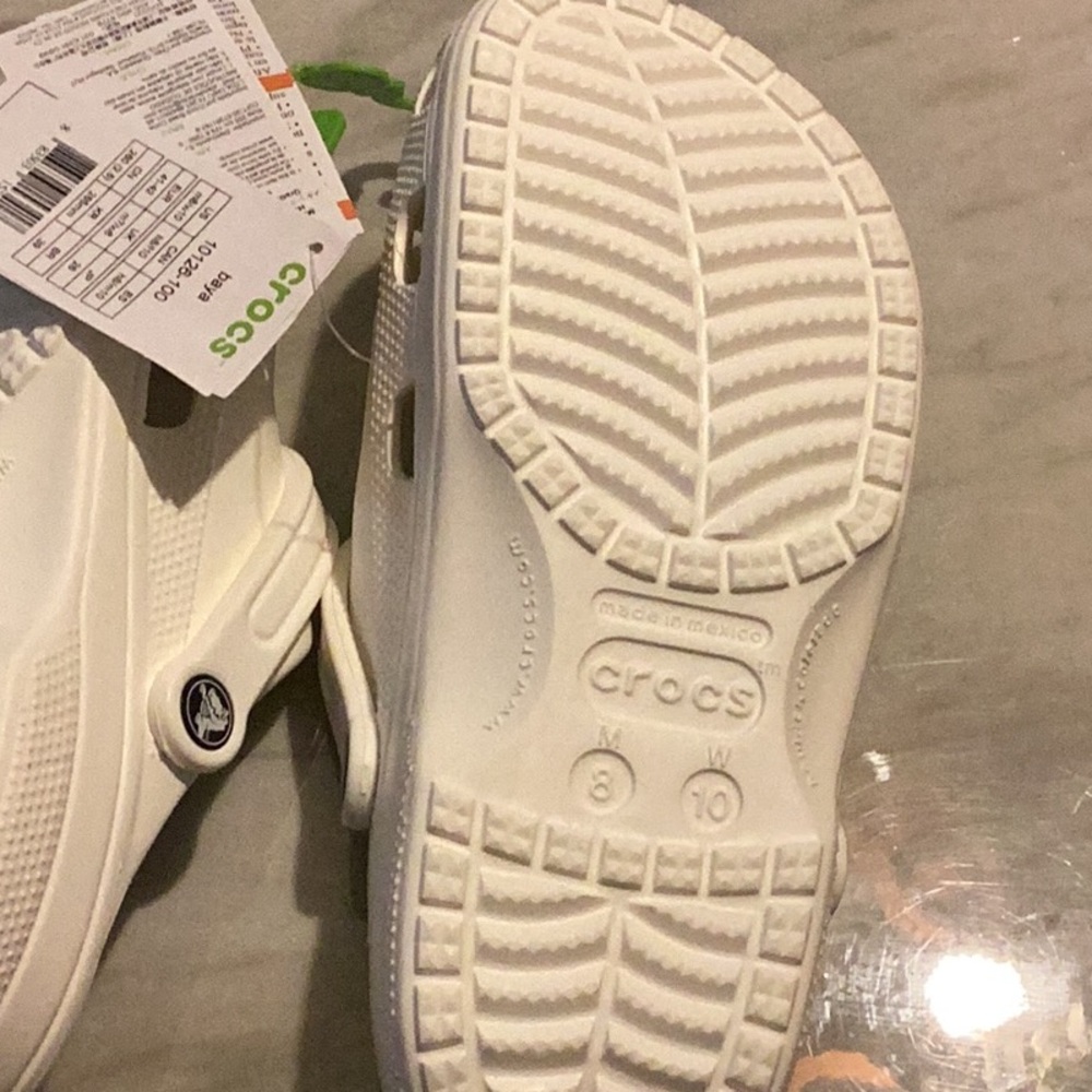 Crocs Men’s  Classic Clog - White - Picture 7 of 9